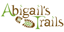 Abigail's Trails logo - green and brown